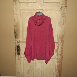 The Sweatshirt Project Cowl Neck Sweatshirt Top Size 2X (UU-40)
